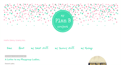 Desktop Screenshot of myplanbproject.com